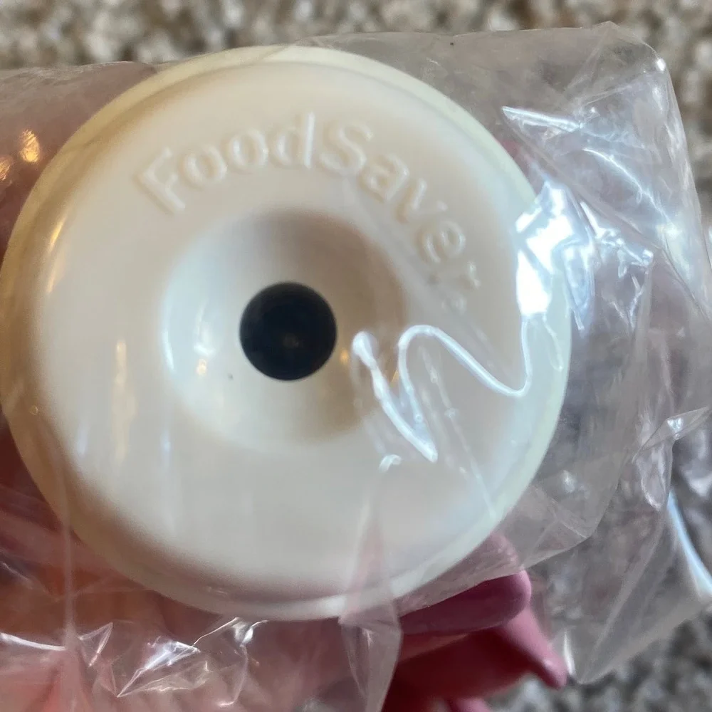 FoodSaver Vacuum Sealer‎ Bottle Stopper Replacement Off White Wine Oil Preserver